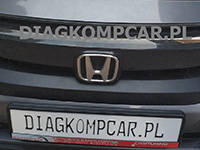 Kalibracja radaru aktywnego tempomatu Honda. Diagkompcar
